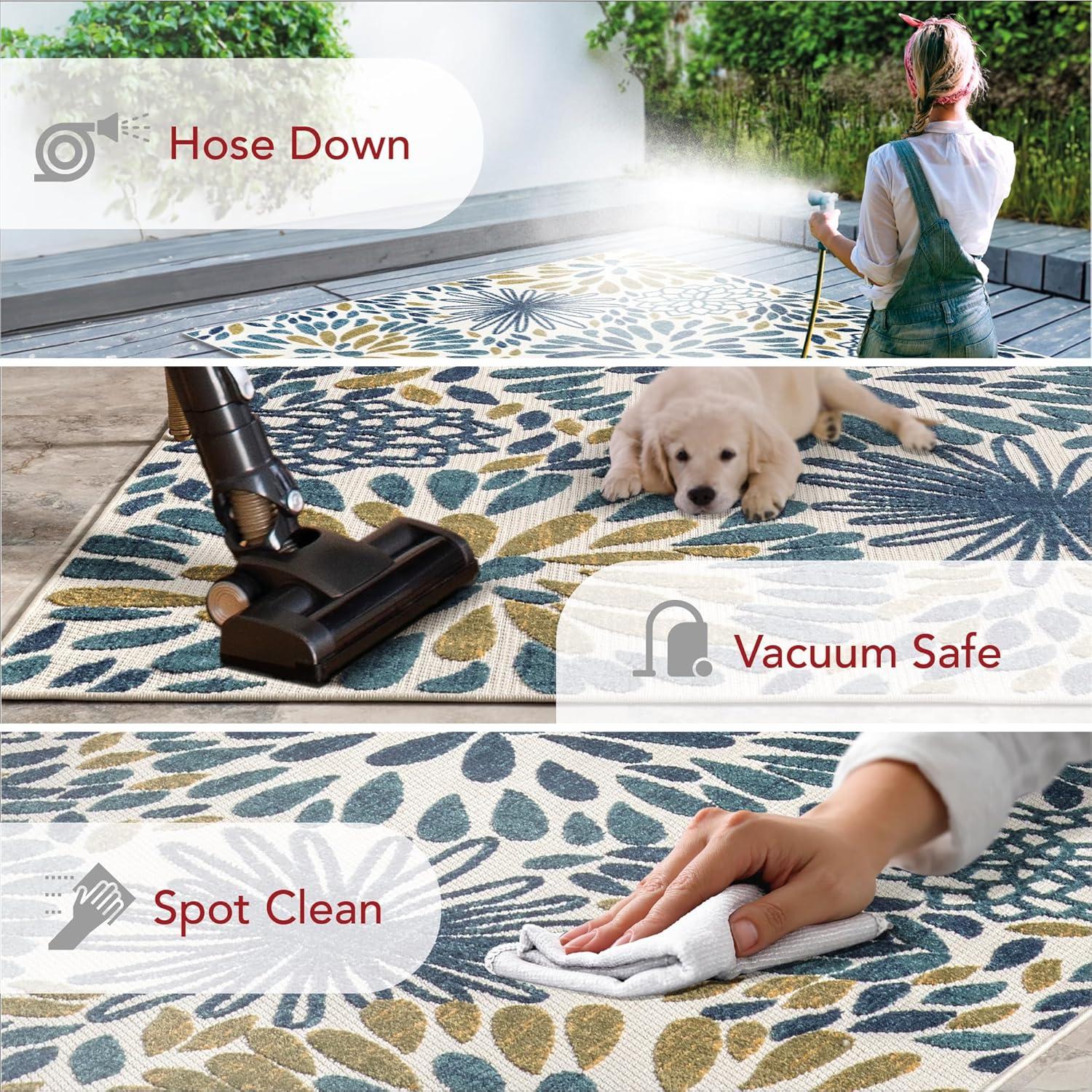 Nuloom Monique Floral Indoor/Outdoor Area Rug