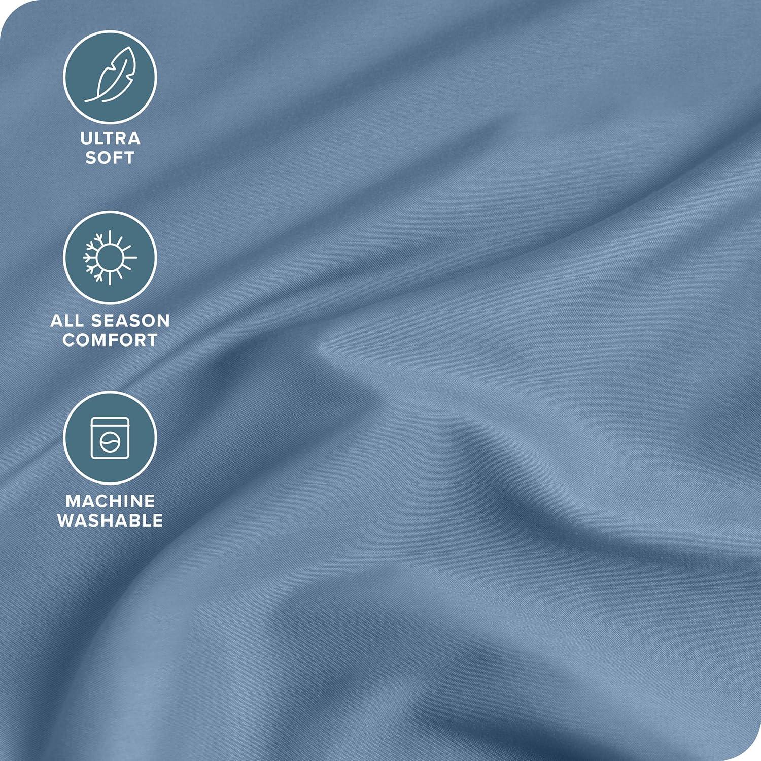 Bare Home 24" Extra Deep Pocket Microfiber Fitted Sheet