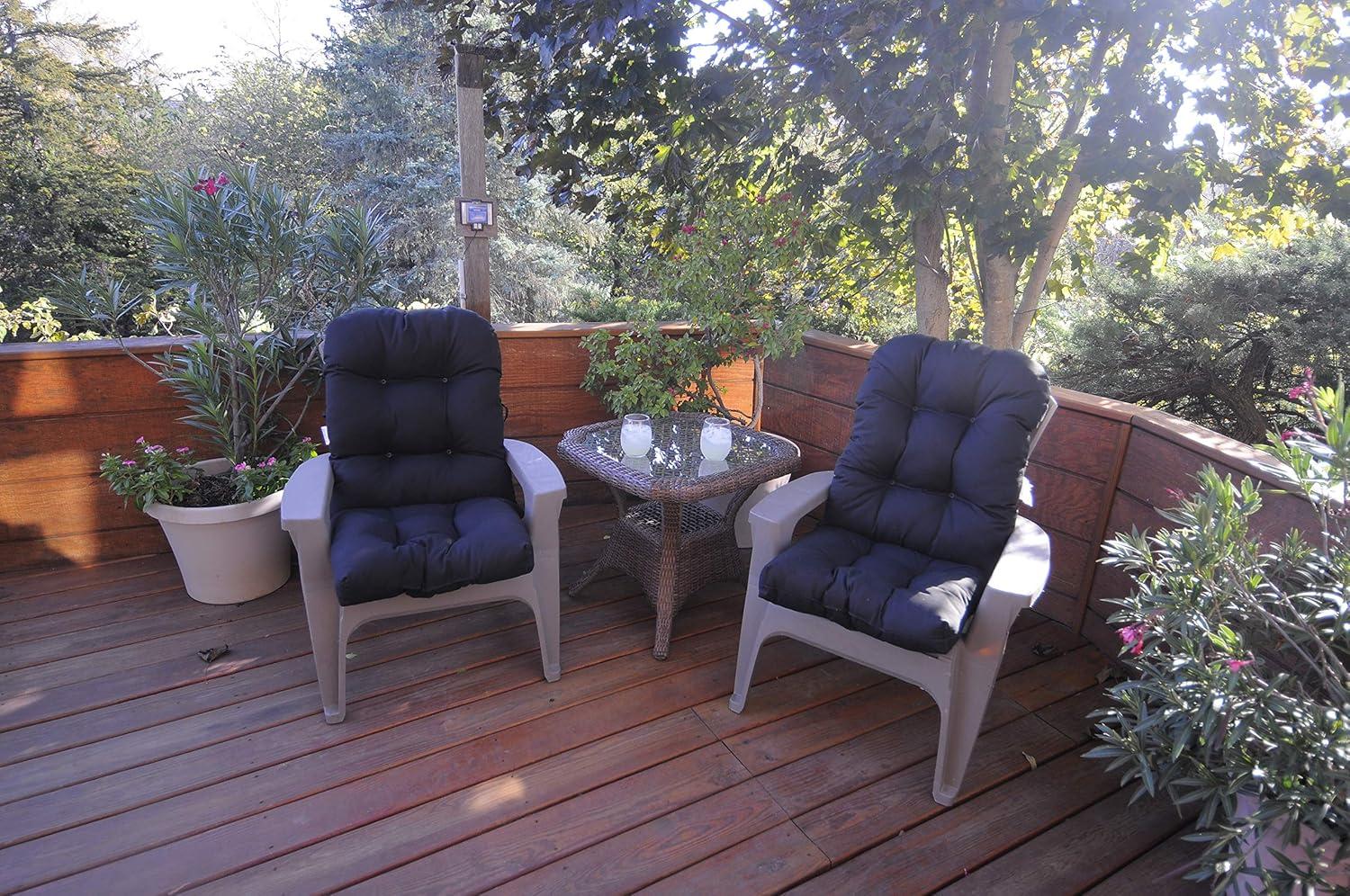 Outdoor 3'' Adirondack Chair Seat / Back Cushion