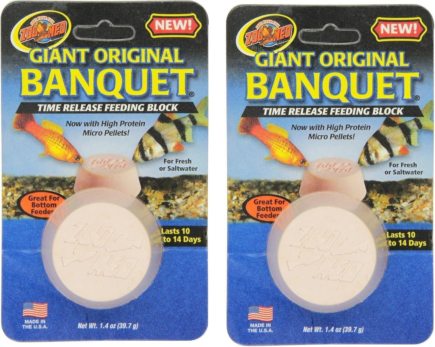 Zoo Med-Aquatrol AQ11400 Banquet Fish Block Giant - Carded