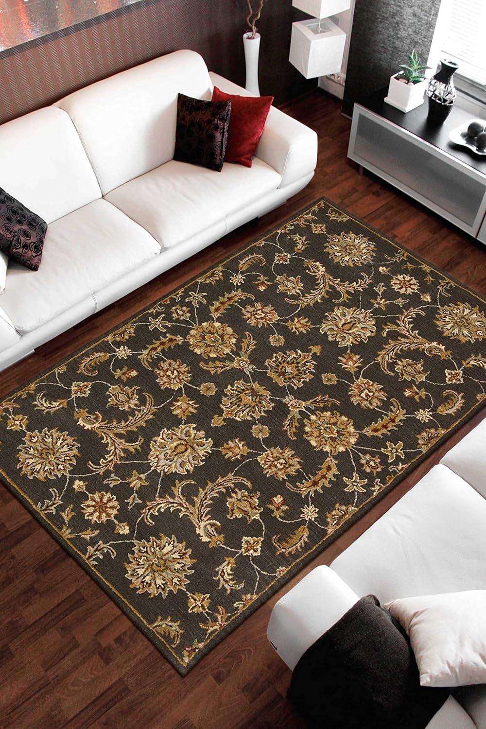 Nourison India House Charcoal Area Rug