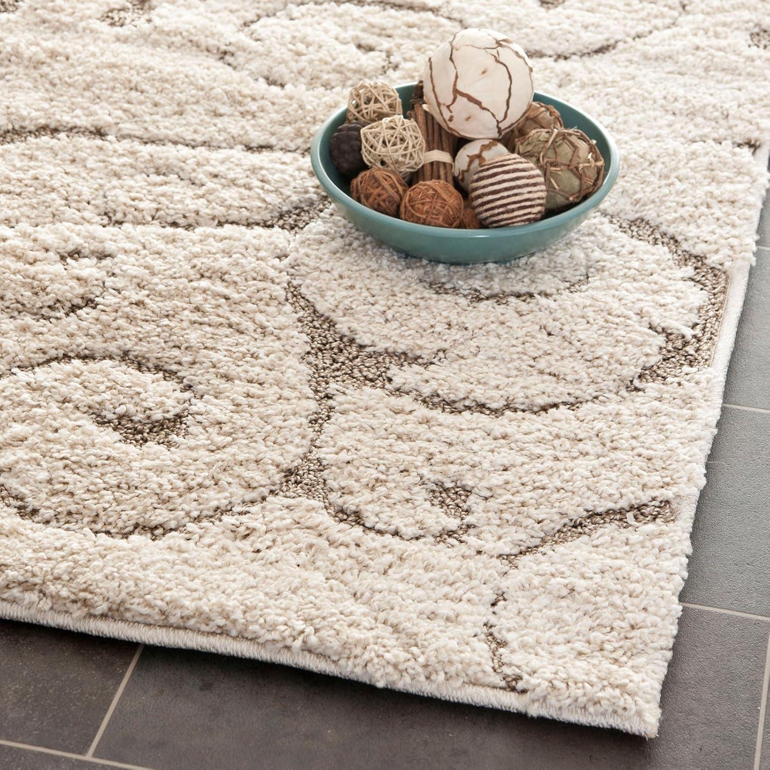 Florida Shag SG455 Power Loomed Area Rug  - Safavieh