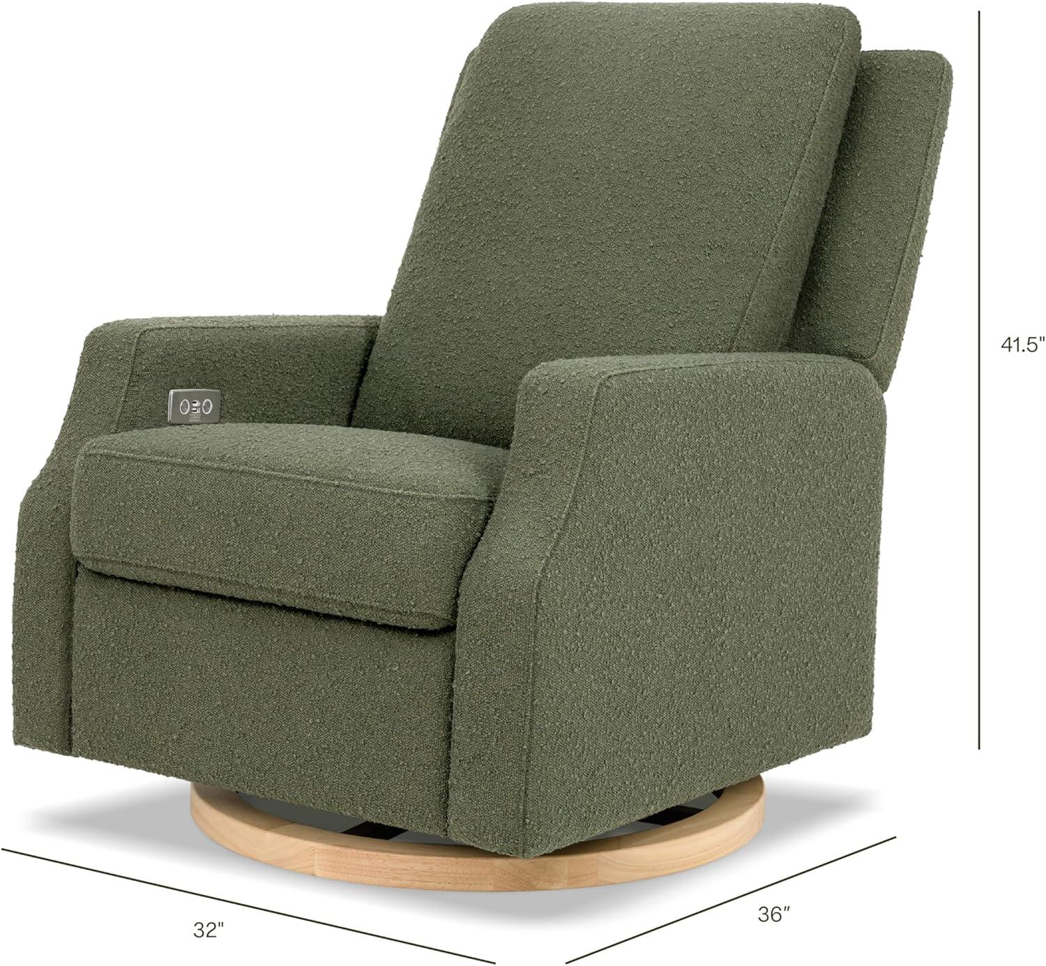 Crewe Electronic Recliner and Swivel Glider in Eco-Performance Fabric