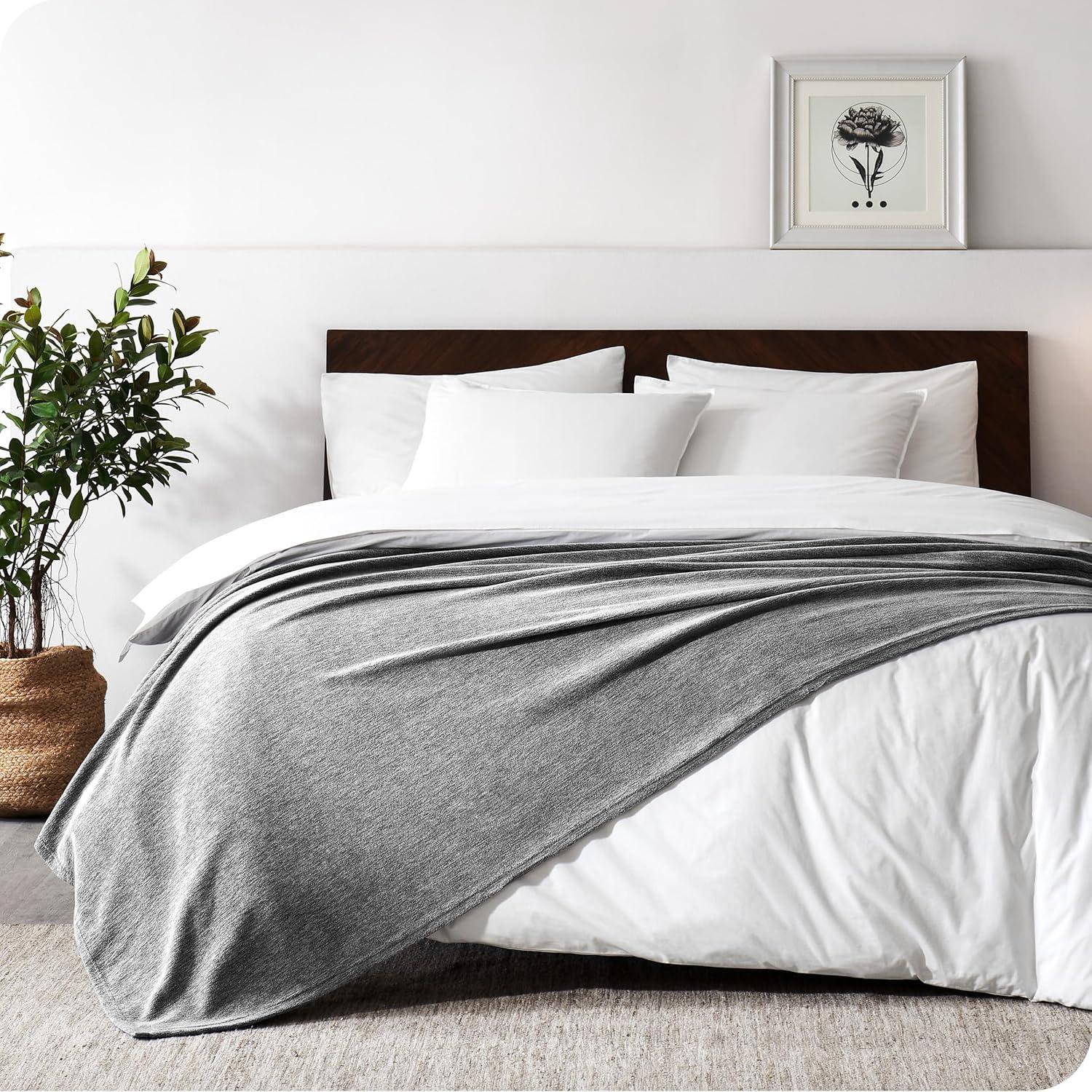 Bare Home Lightweight Polar Fleece Blanket