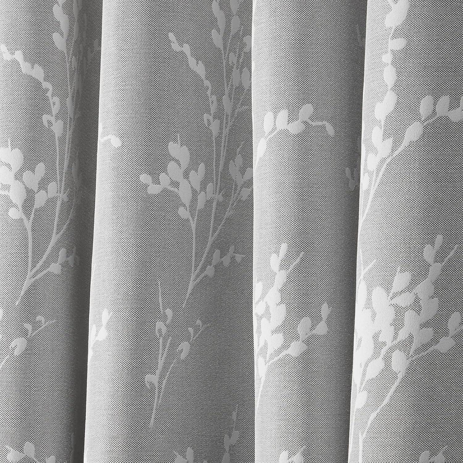 Nicole Miller Nicole Miller Turion Floral Room Darkening Blackout Grommet Top Curtain Panel Pair (Set of 2)