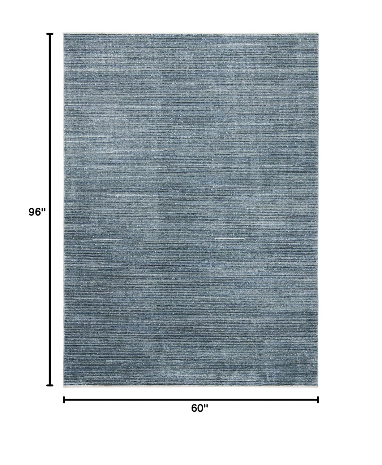 SAFAVIEH Dream Ethelyn Abstract Area Rug, Blue/Grey, 5' x 8'