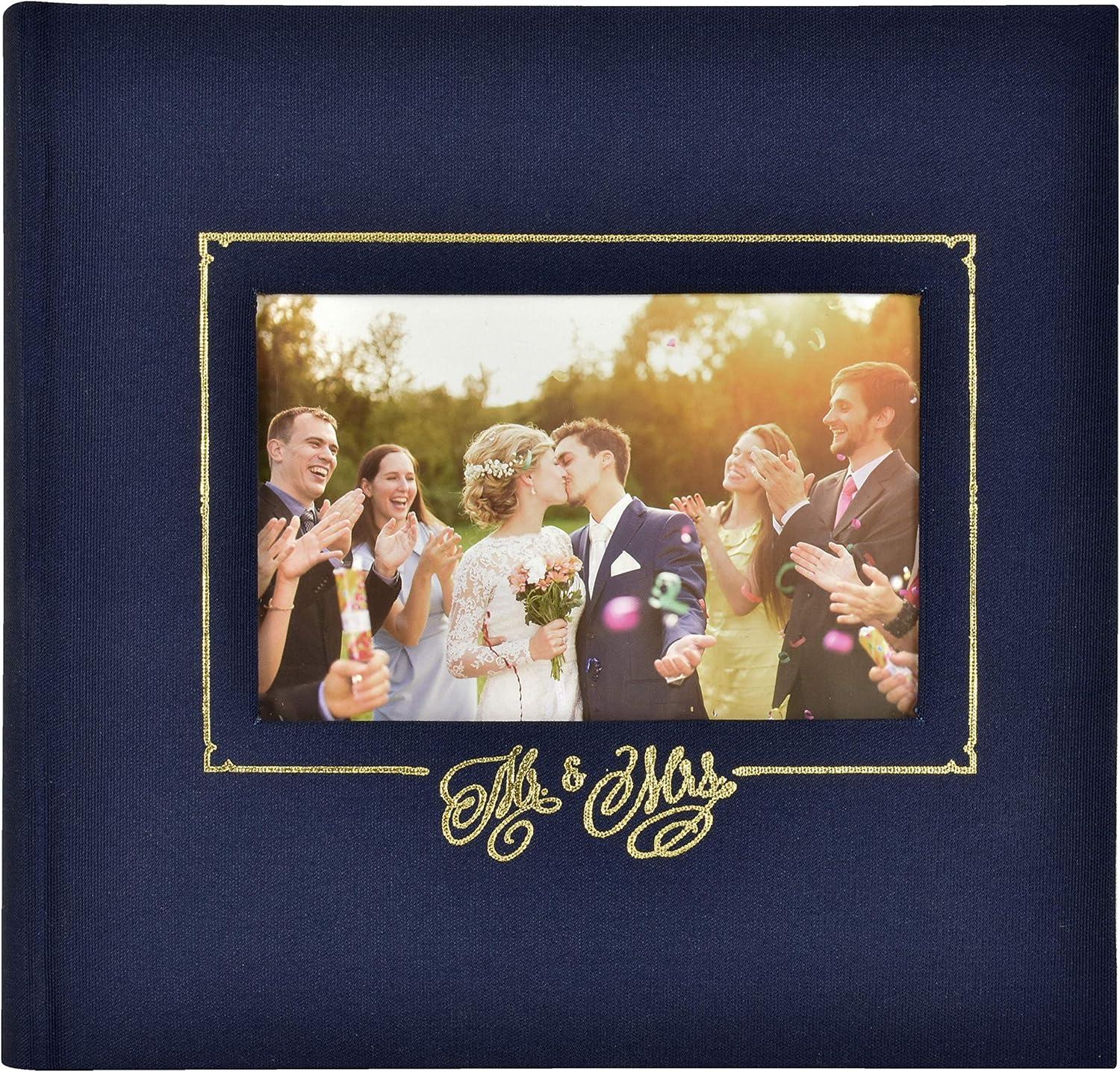 MBI Mr & Mrs 4x6 Wedding Photo Album