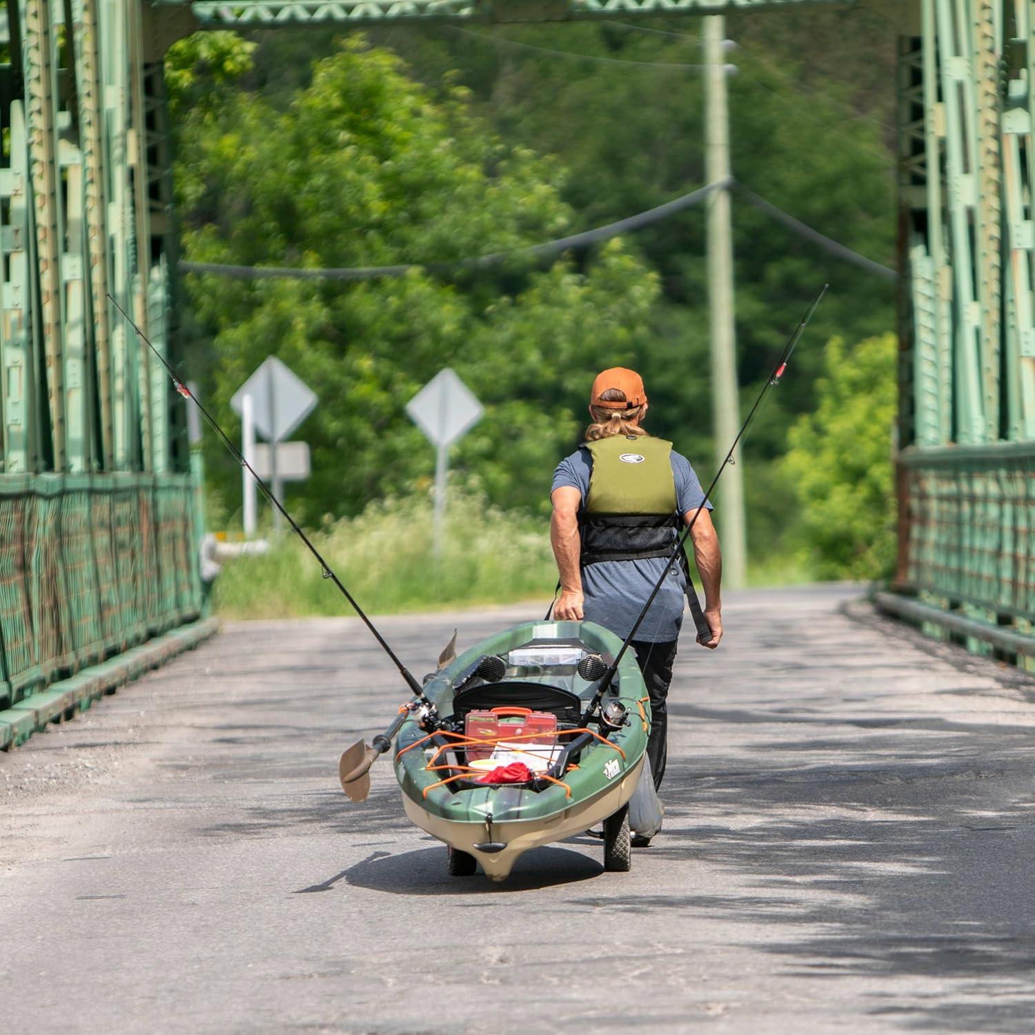Pelican - Sentinel 100X - Angler Fishing Kayak - 10 ft - Fade Black Green
