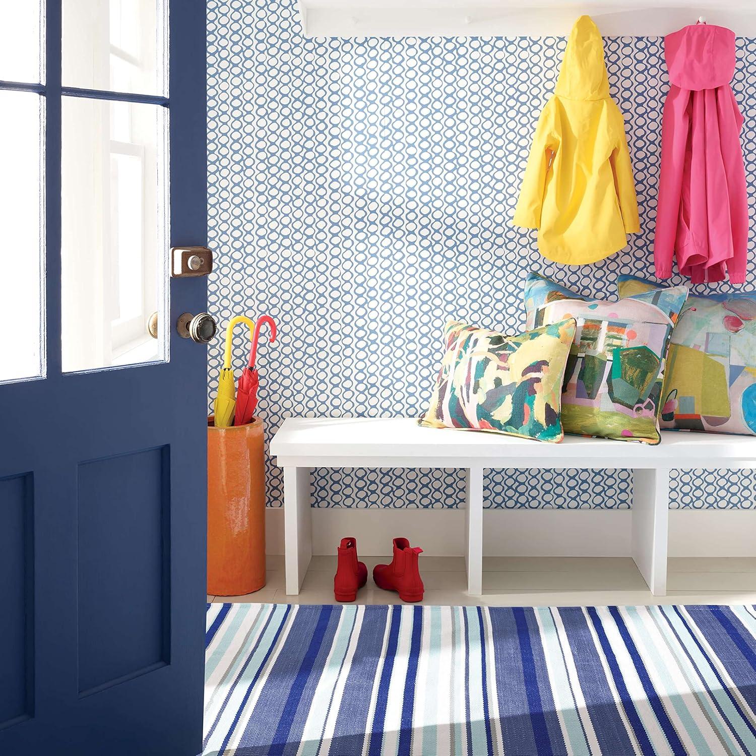 Skyler Stripe Handwoven Indoor/Outdoor Rug