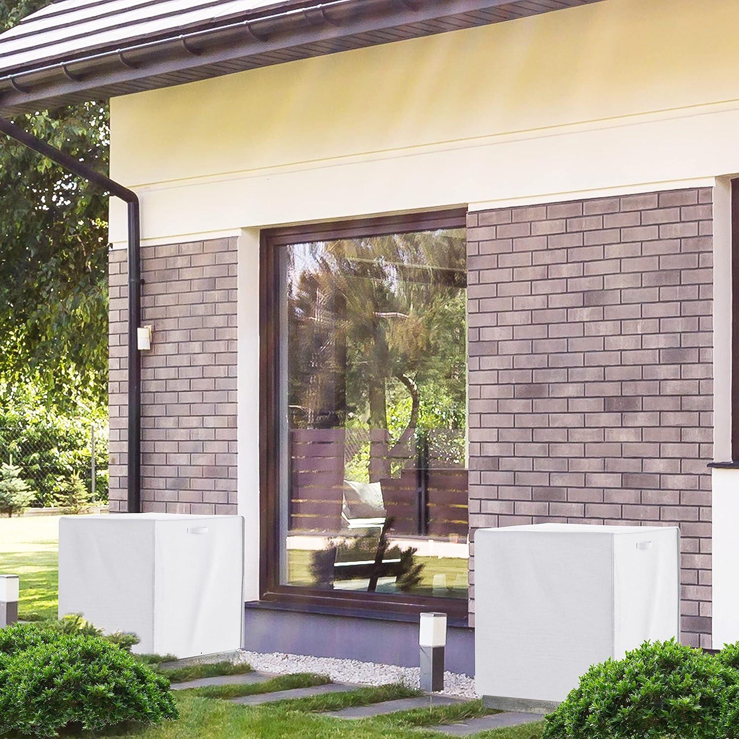 Simple Houseware Air Conditioner Cover for AC, Polyester, 36.00"