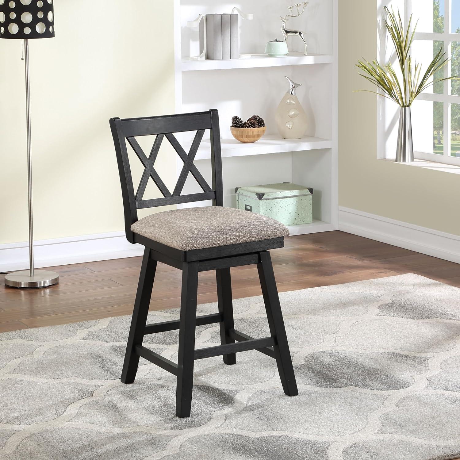 24" Brookline Xx Back Swivel Counter Stool - Home 2 Office