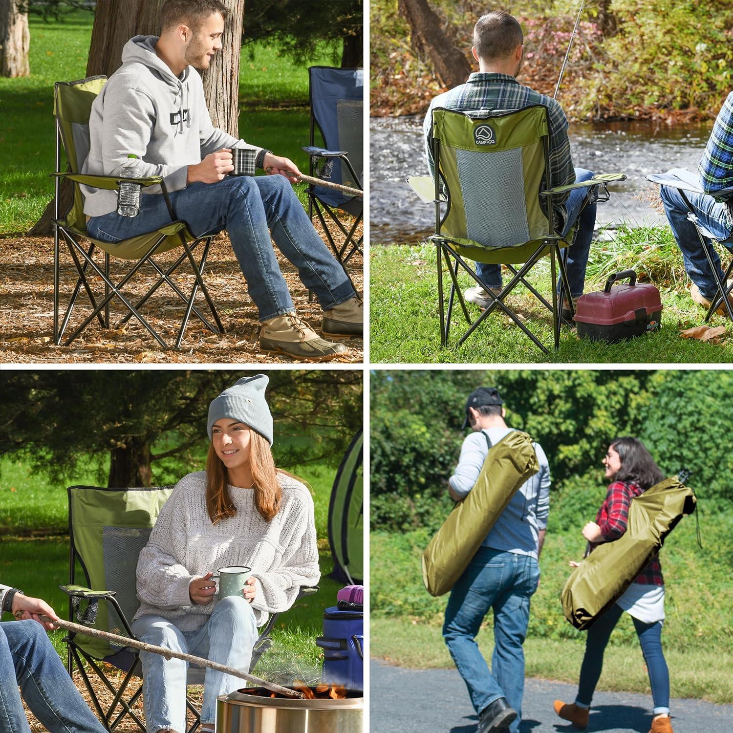 Arlmont & Co. Mudasir Folding Camping Chair | Wayfair