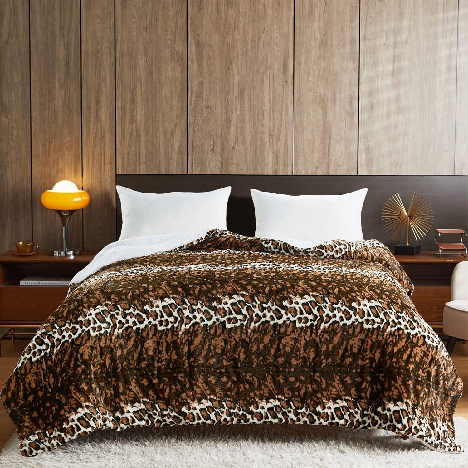 Home Soft Things Safari Animal Nature Throw Blanket