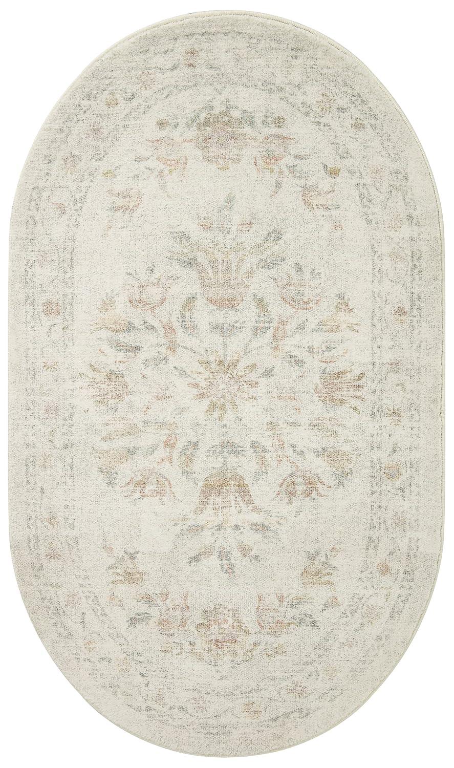 Rifle Paper Co. x Loloi Rifle Paper Co. x Loloi Courtyard Yellow / Multi Area Rug feat. CloudPile