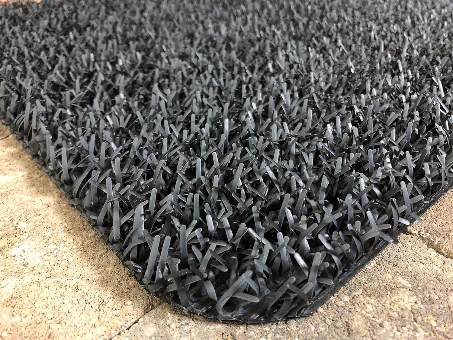 CLEAN MACHINE 10376921 High Traffic Astroturf Dirt Trapper Doormat, 23.5" x 35.5", Desert Taupe