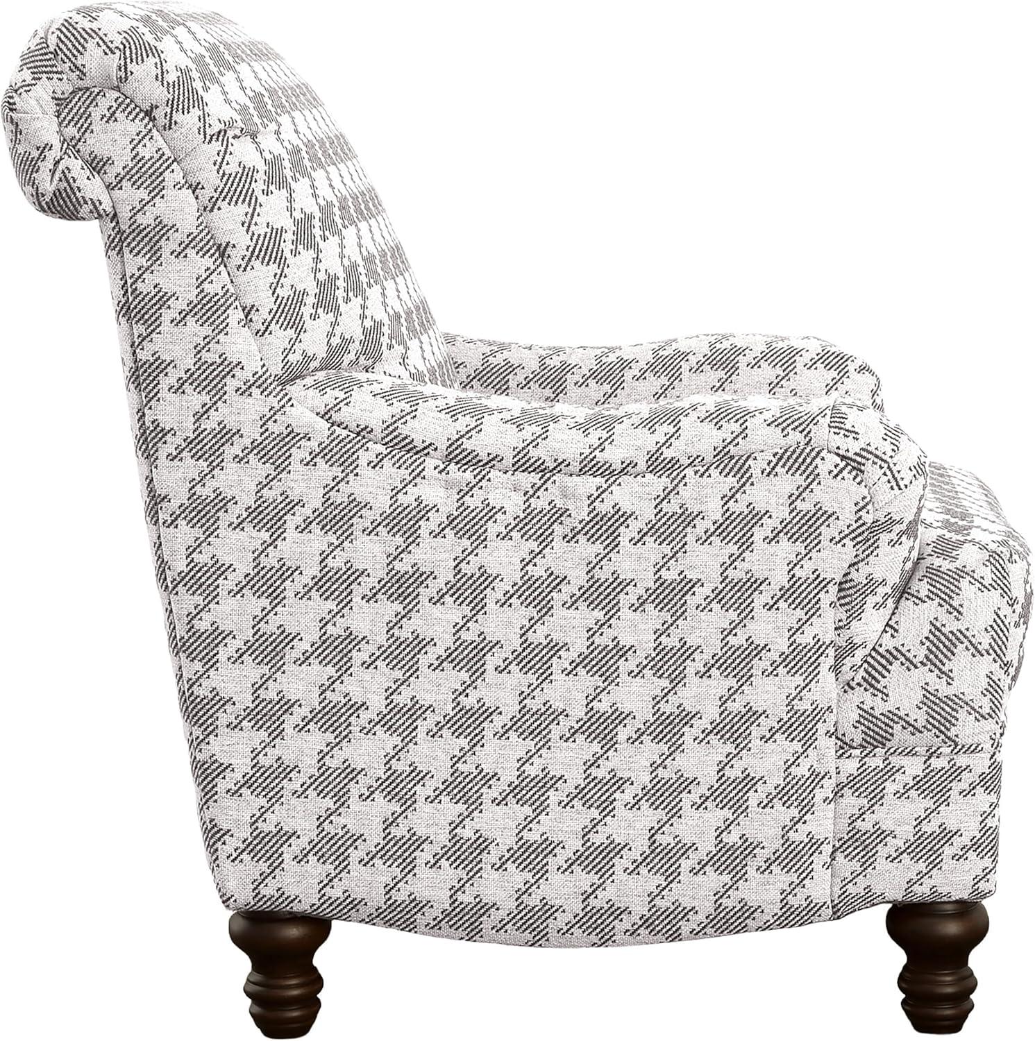 Glenn Upholstered Accent Chair Grey