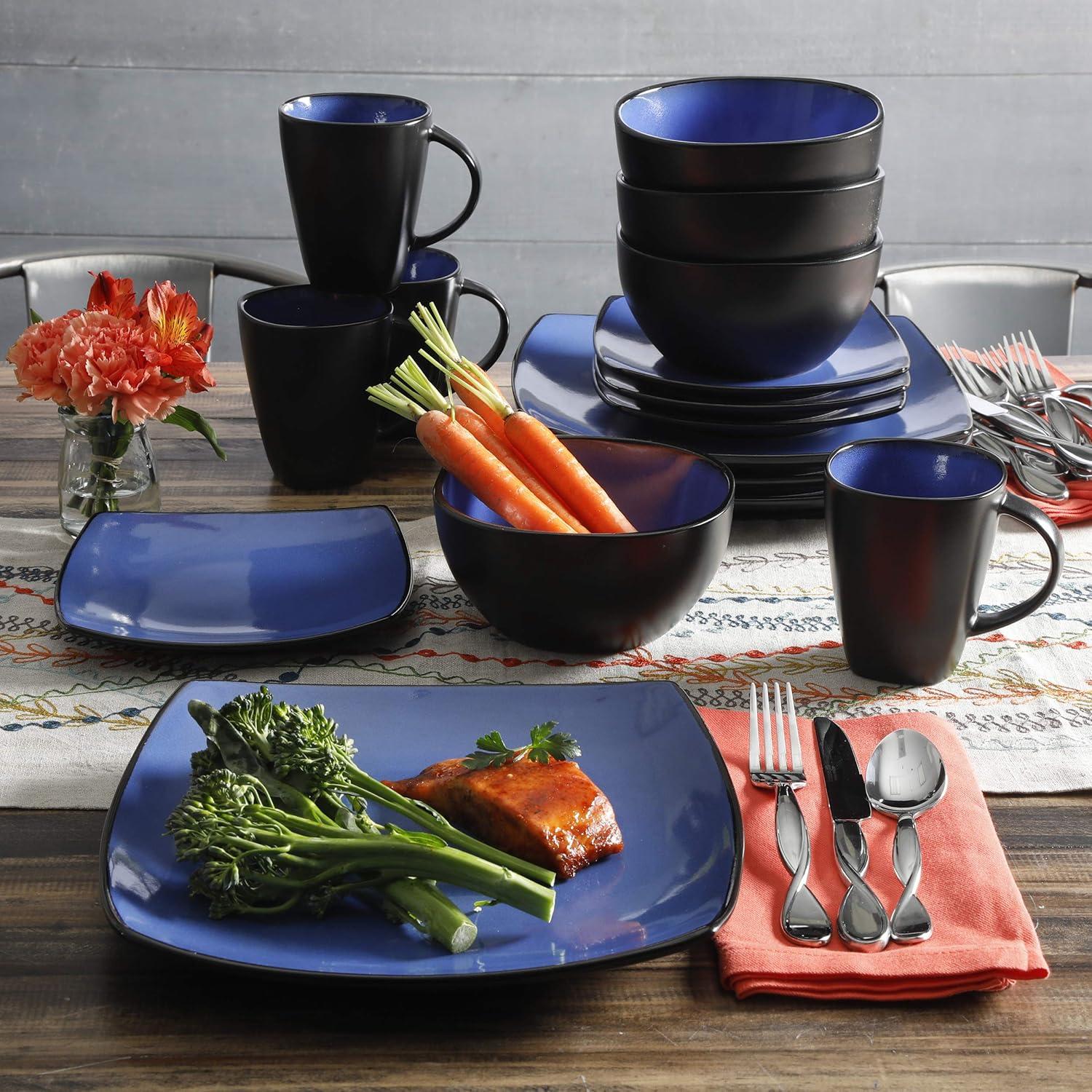 Gibson Ivy Bronx  Stoneware Dinnerware - Service for 4