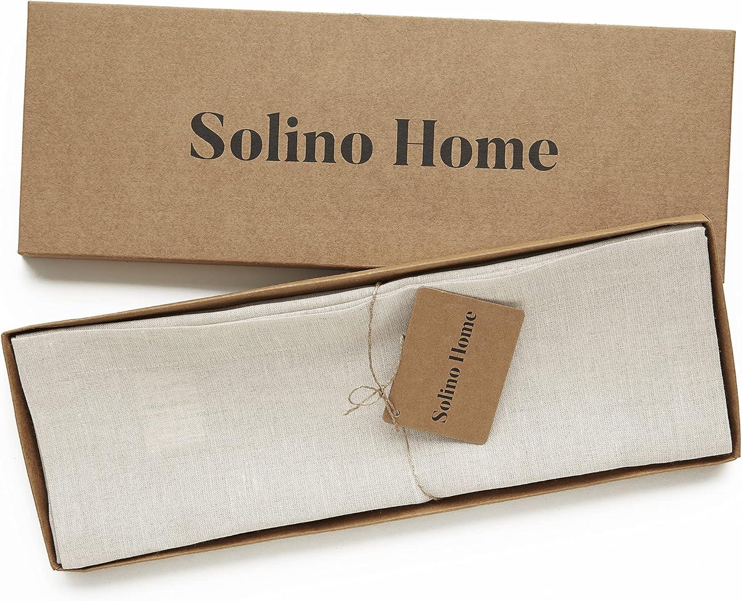 Solino Home 100% Pure Linen Placemats - Athena (Set of 6)