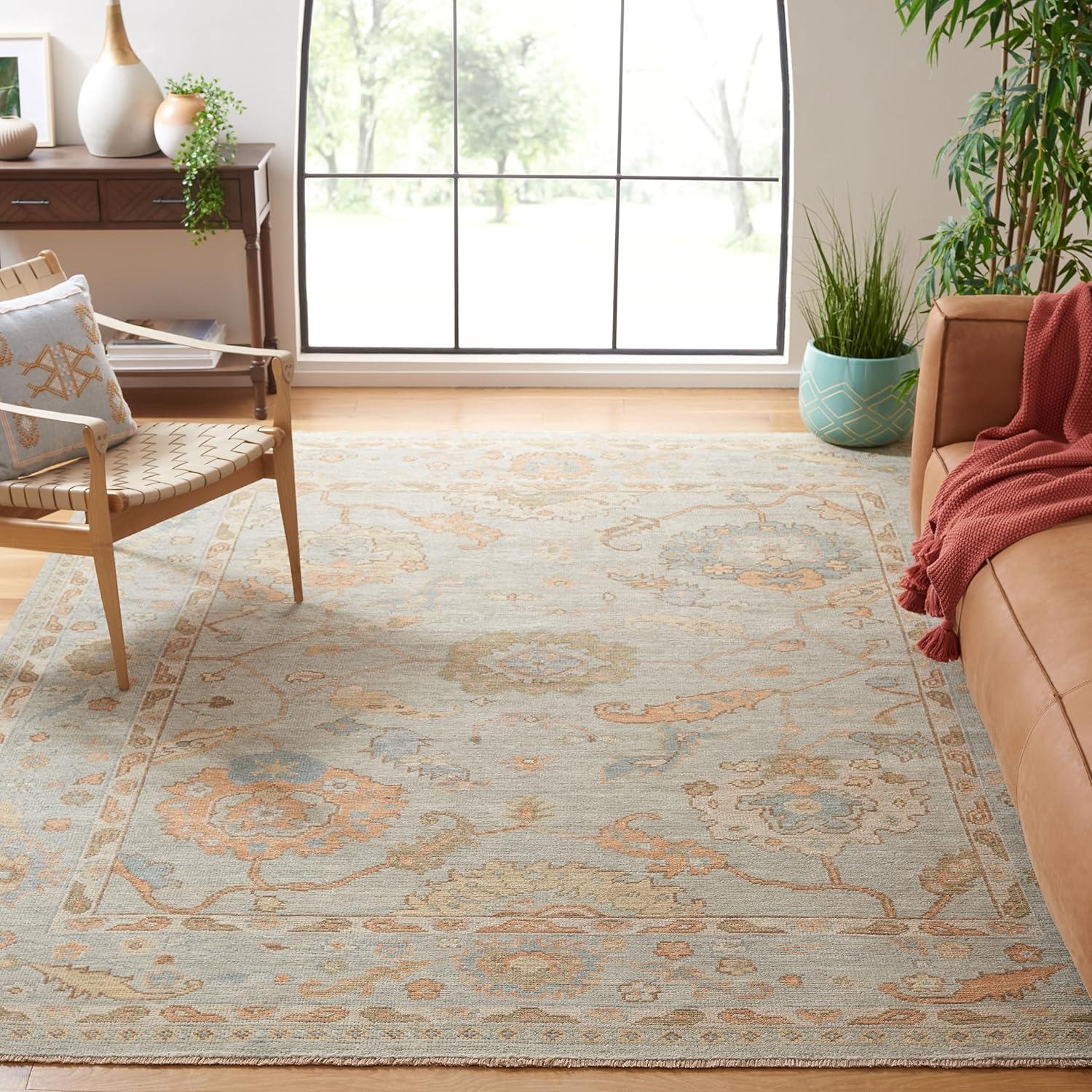 Izmir Hand Knotted 70% Wool, 30% Viscose Oriental Rug