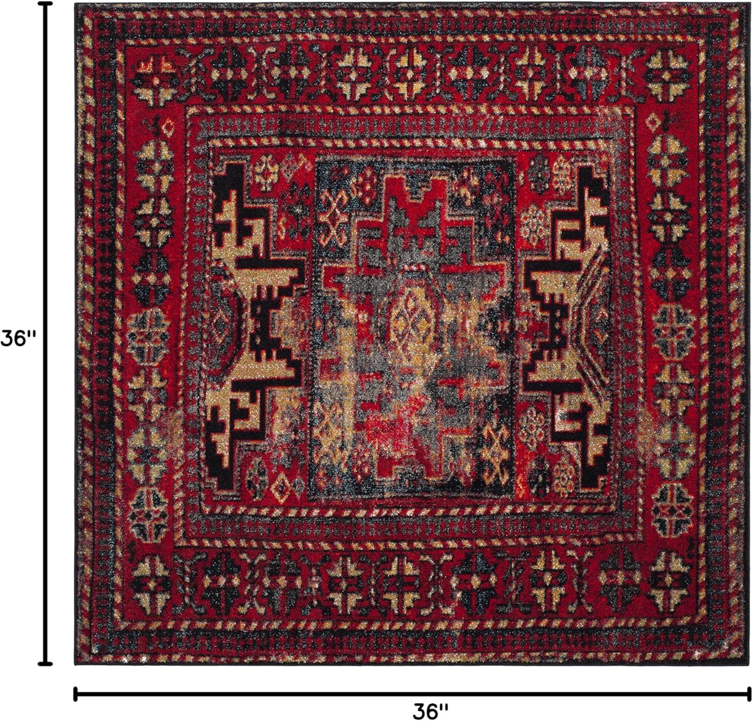 Vintage Hamadan VTH213 Power Loomed Area Rug  - Safavieh