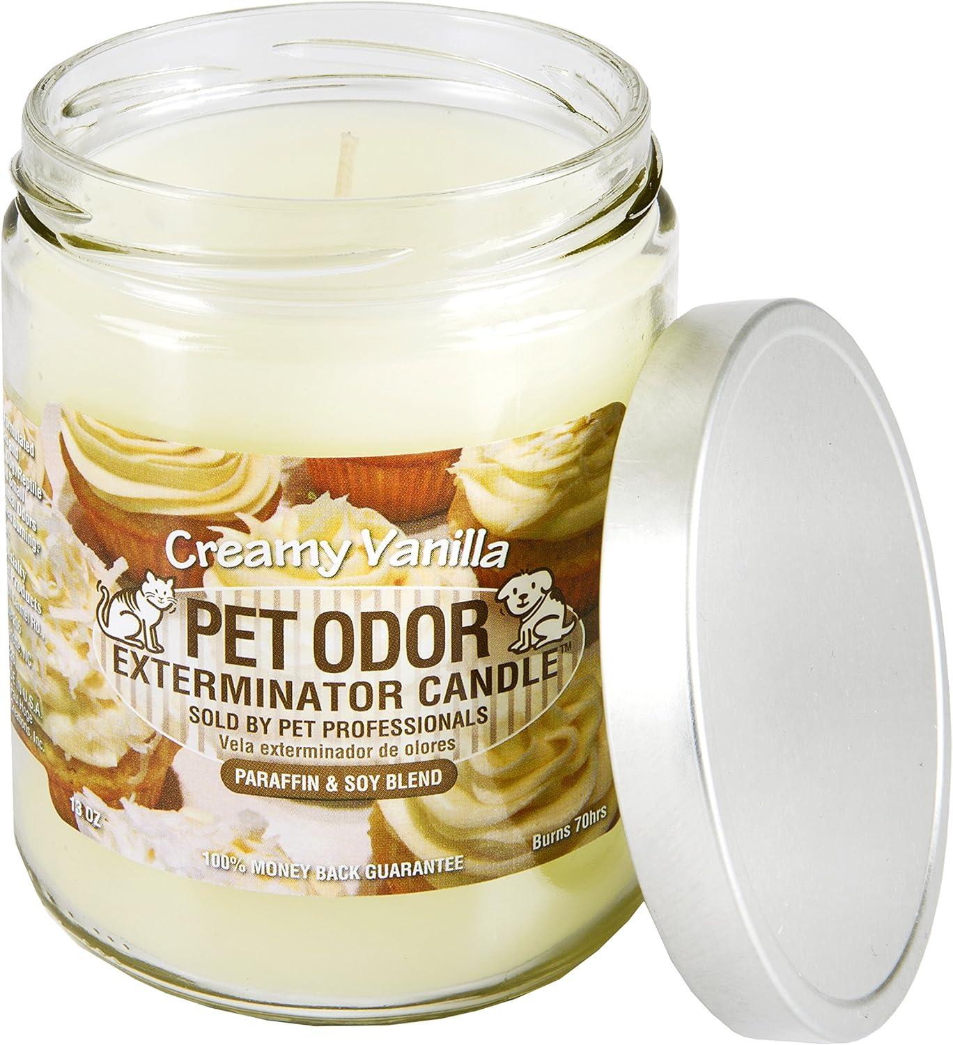 Maven Gifts: Specialty Pet Products Creamy Vanilla 13 Oz. Pet Odor Exterminator Candle 2-Pack