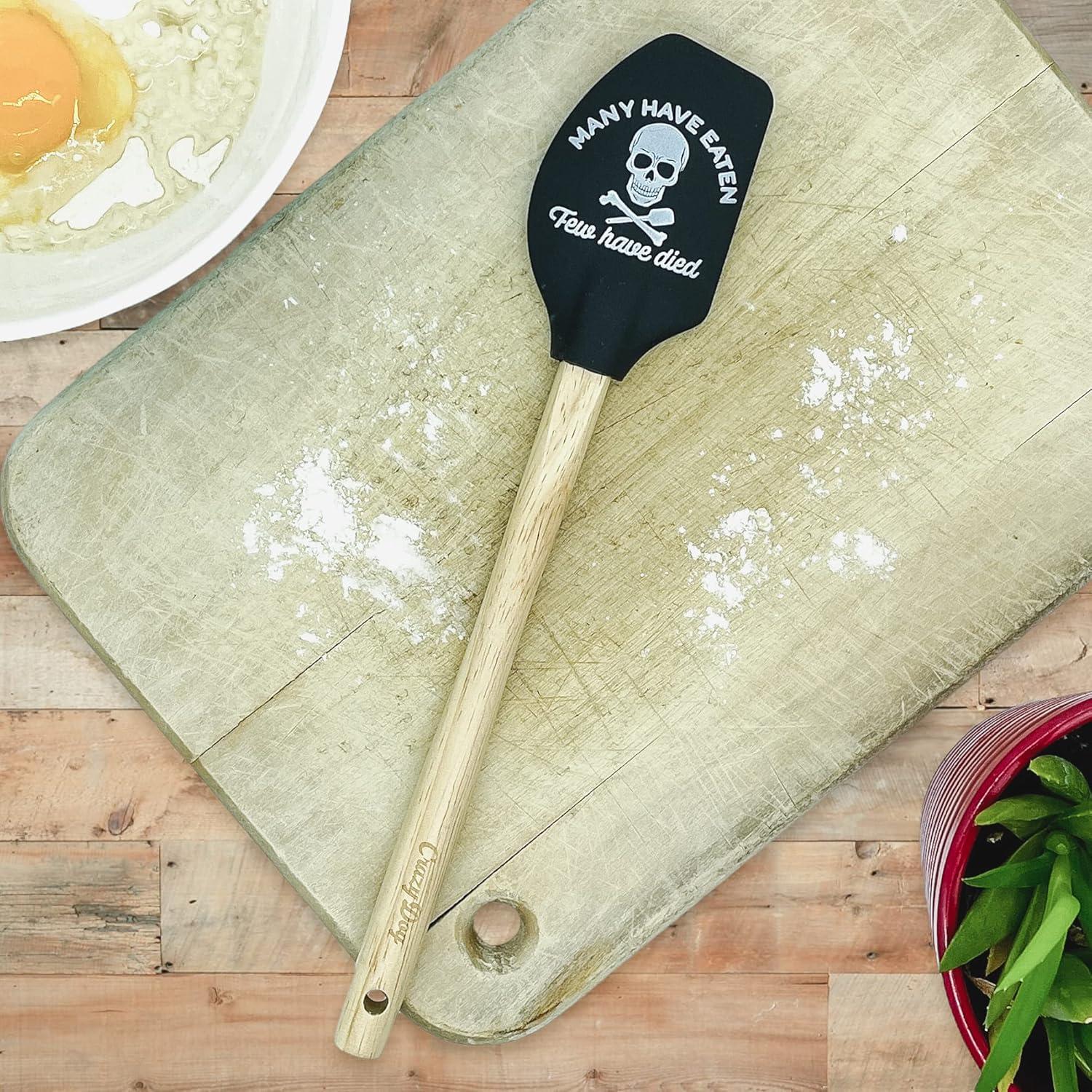 Funny Offensive Spatulas Hilarious Novelty Cooking And Baking Utensils - Crazy Dog Spatula Few Have Died