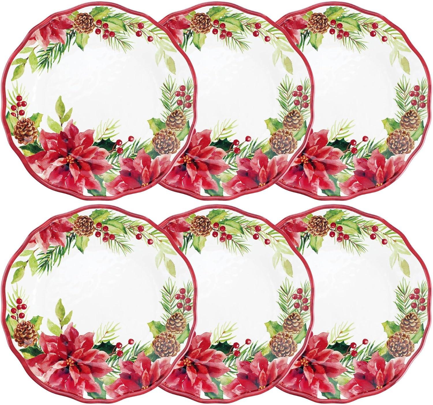 Bubovice 11'' Melamine Dinner Plate (Set of 6)