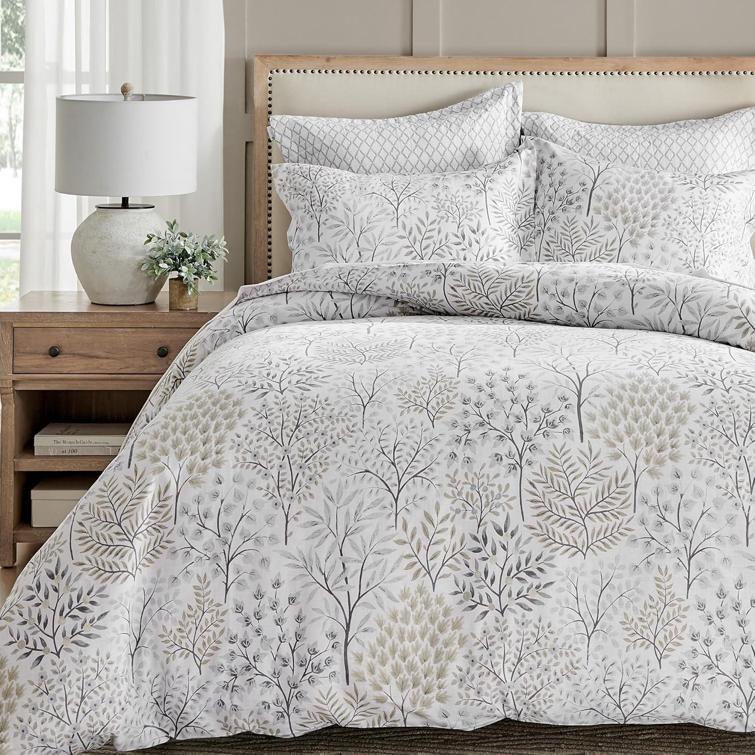 English Forest Natural Full/Queen Comforter Set - Levtex Home