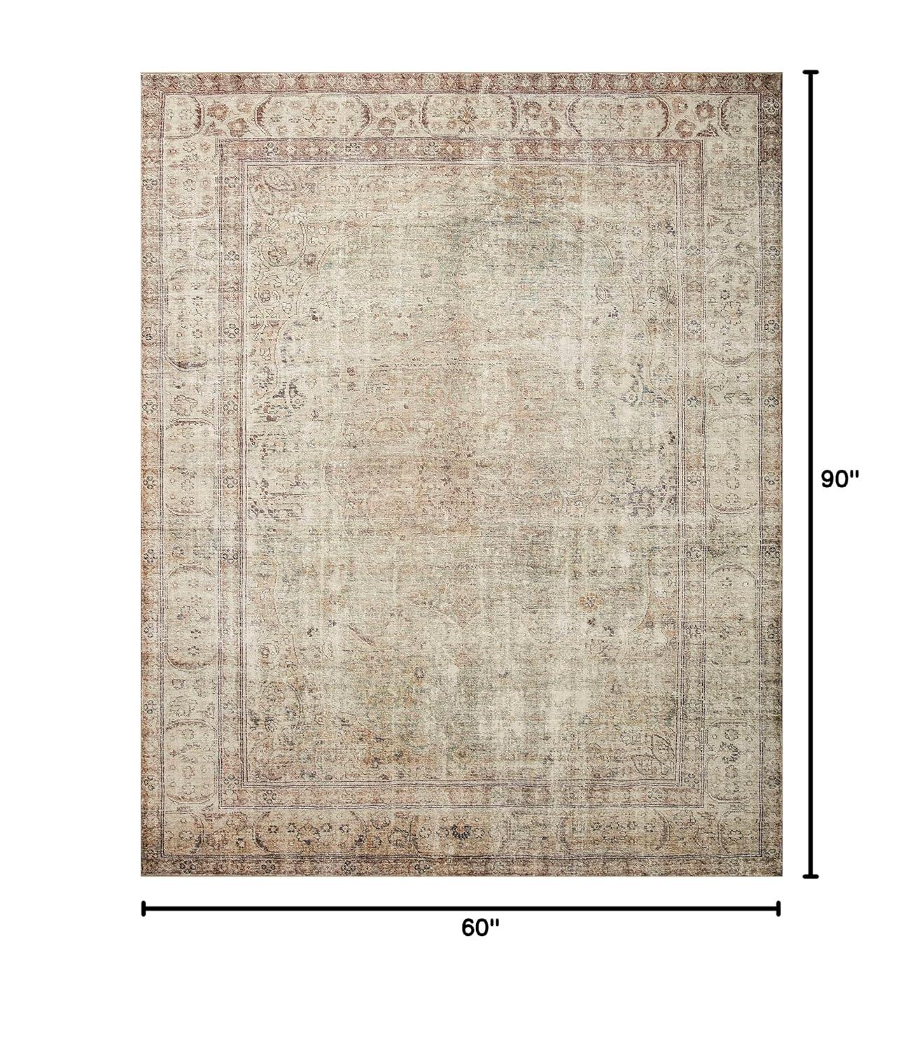 Loloi Margot Antique/Sage Area Rug feat. CloudPile