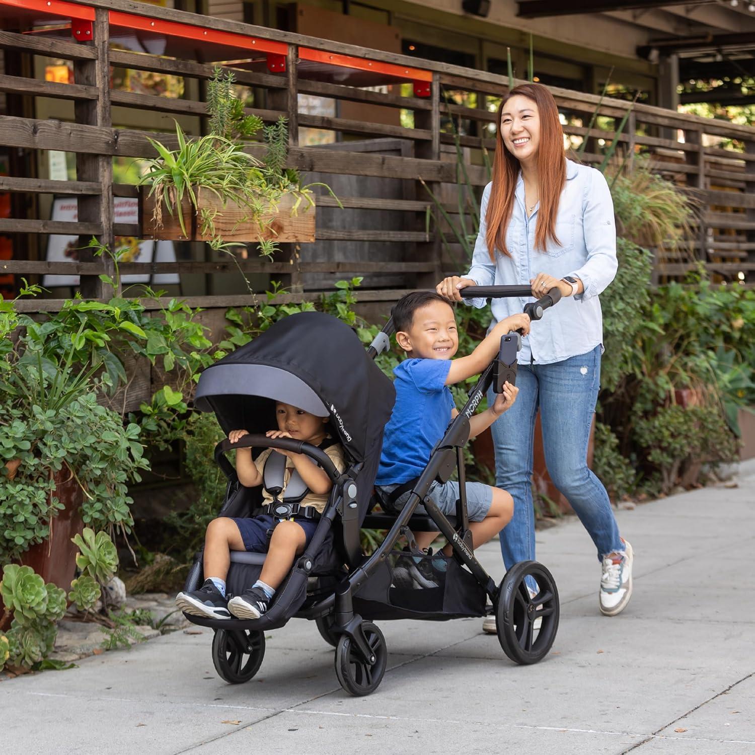 Baby Trend Morph Single to Double Modular Stroller - Dash Gray