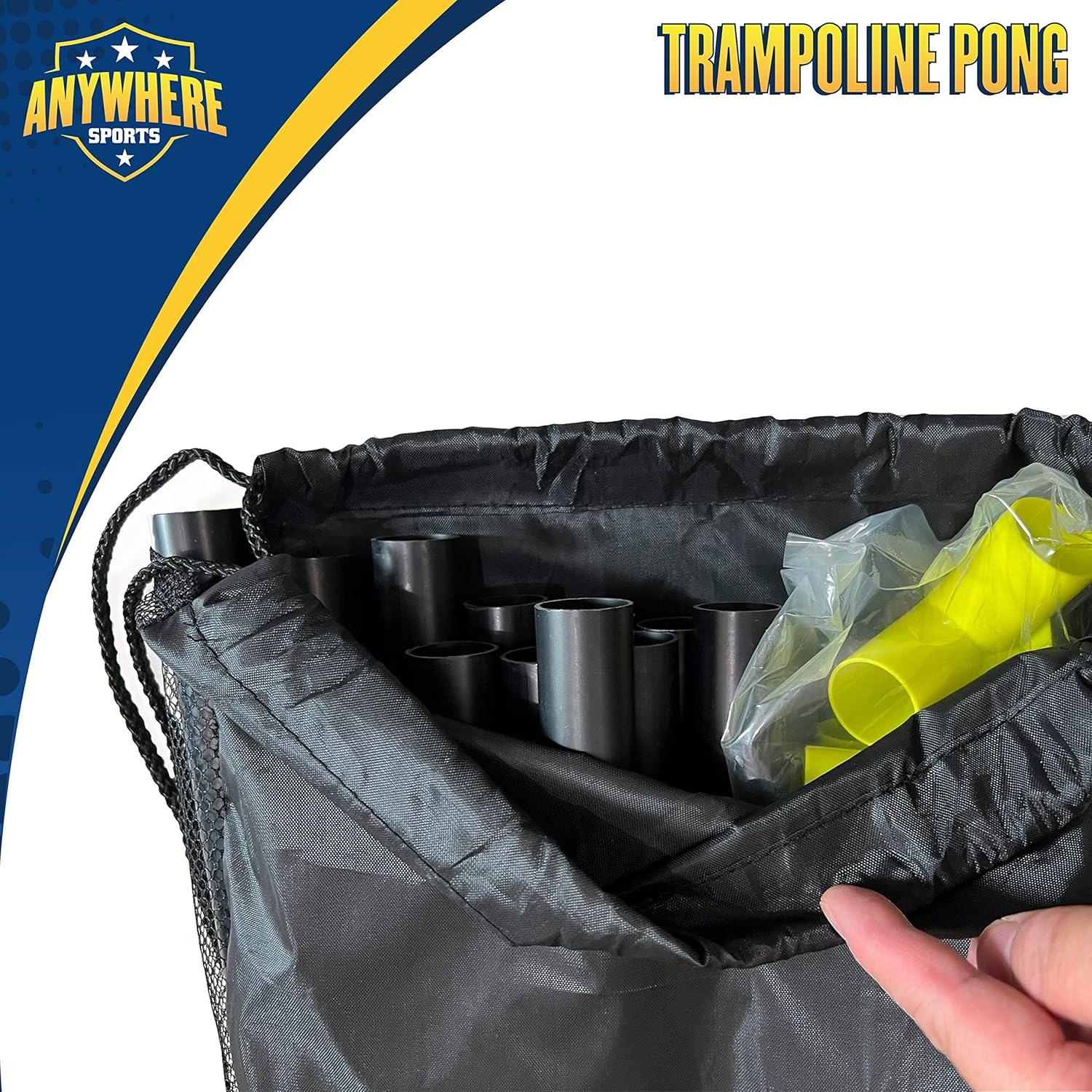 Thin Air Trampoline Pong & Table Tennis - 29pc