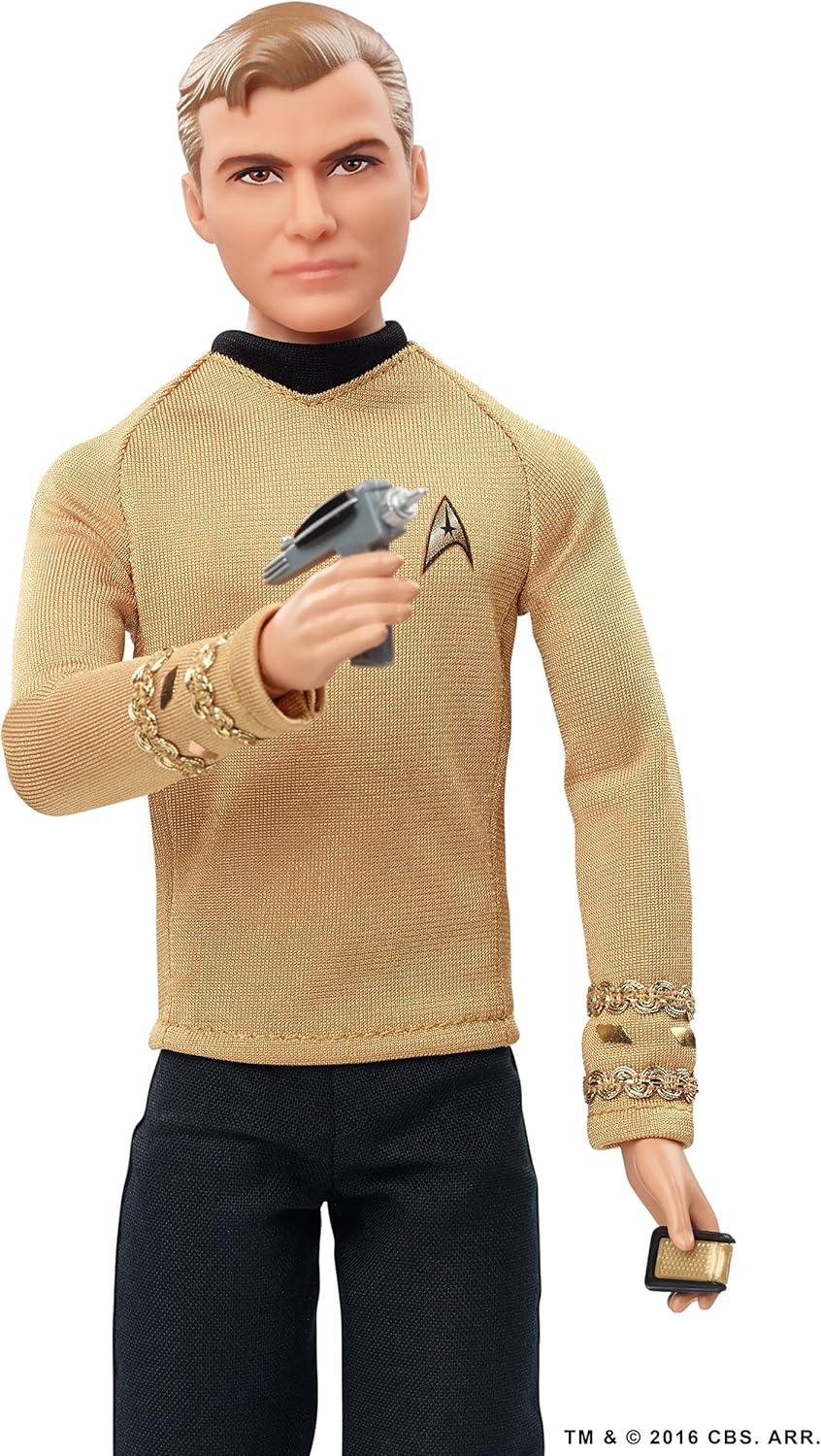 Star Trek 50th Anniversary Captain Kirk Doll with Accessories