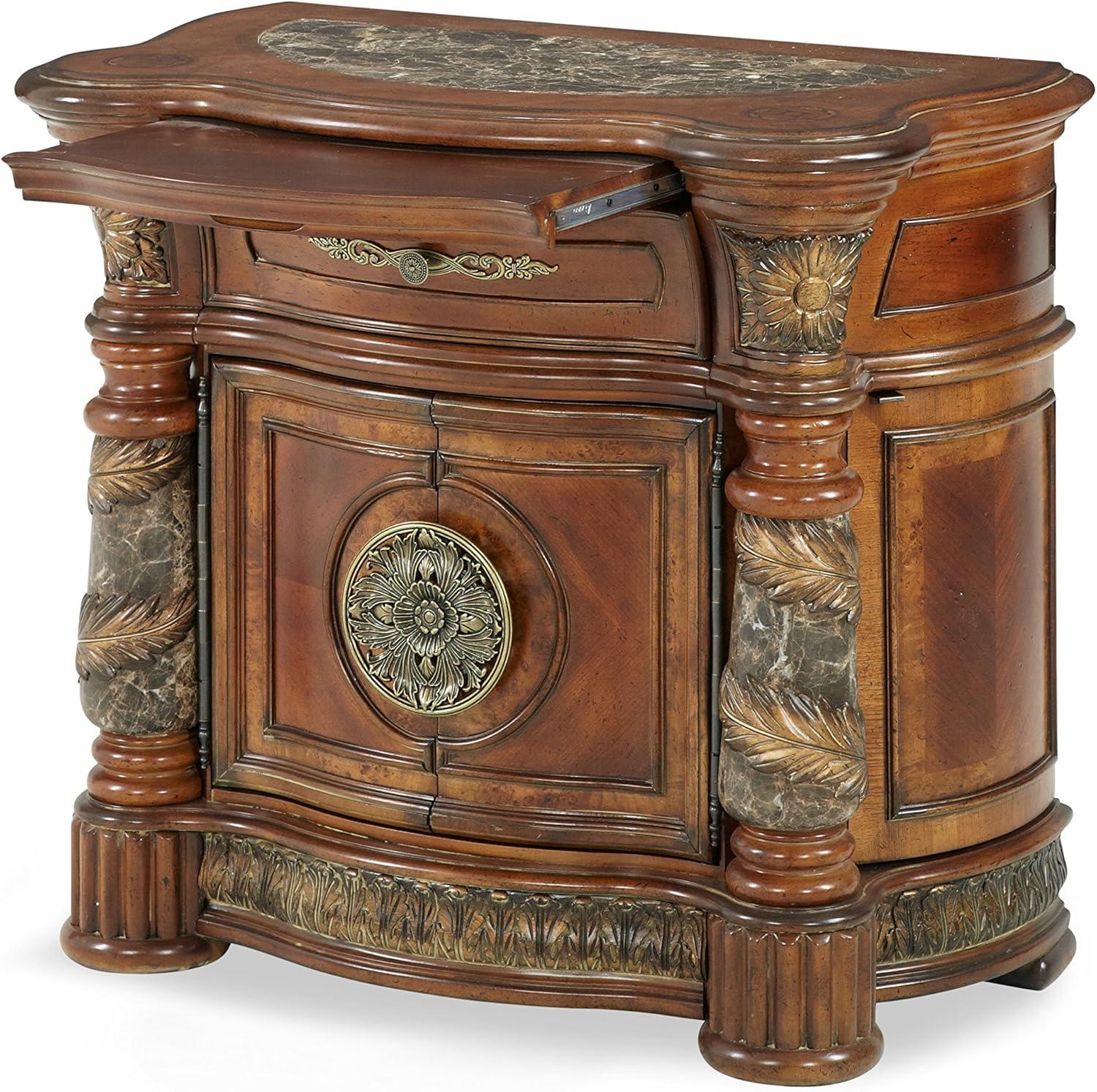 Villa Valencia Solid Wood Bedside Chest