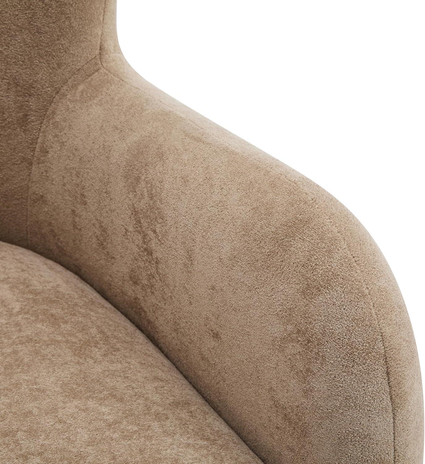 Christopher Knight Home Bacho Cozy Wingback Upholstered Accent Chair, Camel