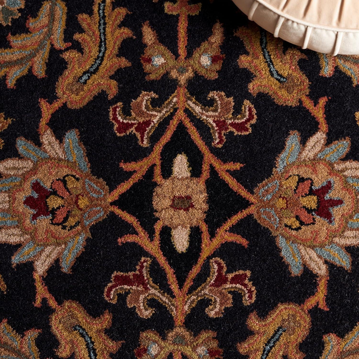 SAFAVIEH Heritage Valery Oriental Wool Area Rug, Red/Ivory, 9'6" x 13'6"