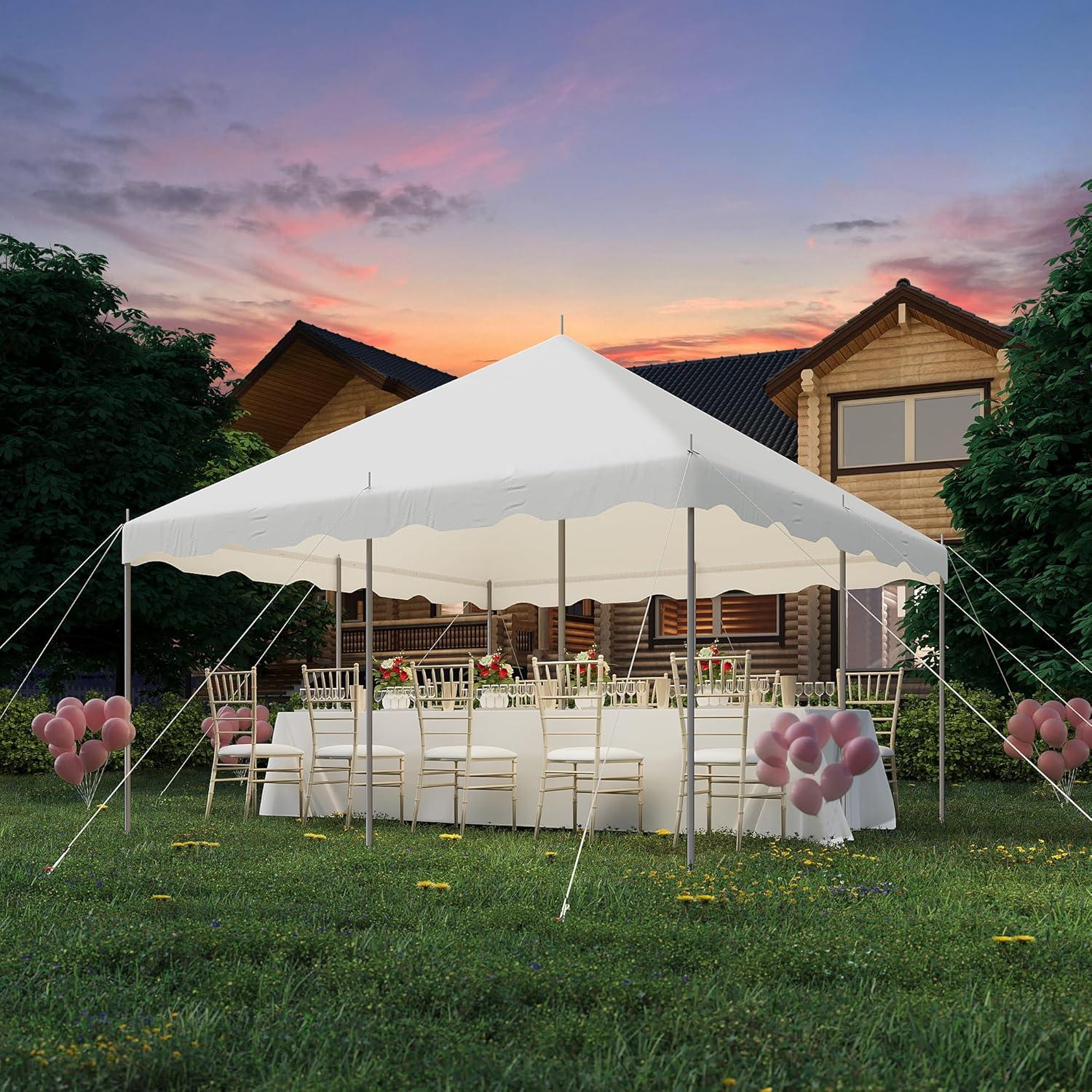 Party Tents Direct Galvanized Party Steel Tent