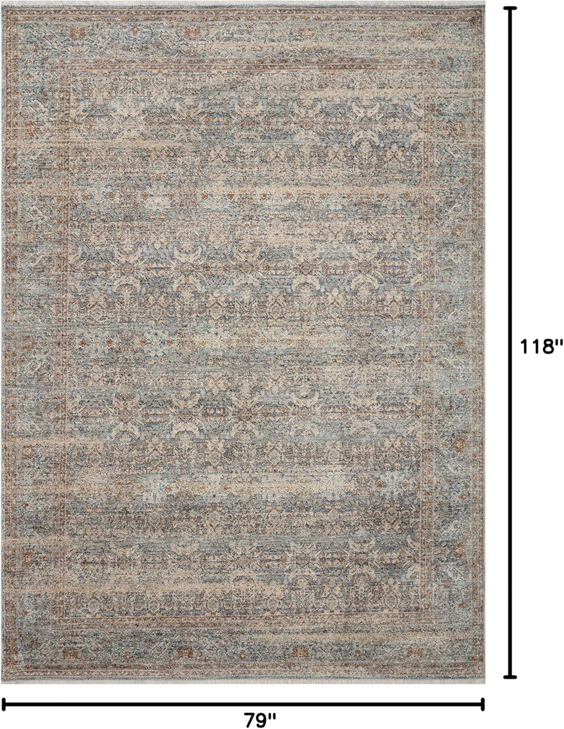 Angela Rose x Loloi Blake Ocean / Mocha Area Rug