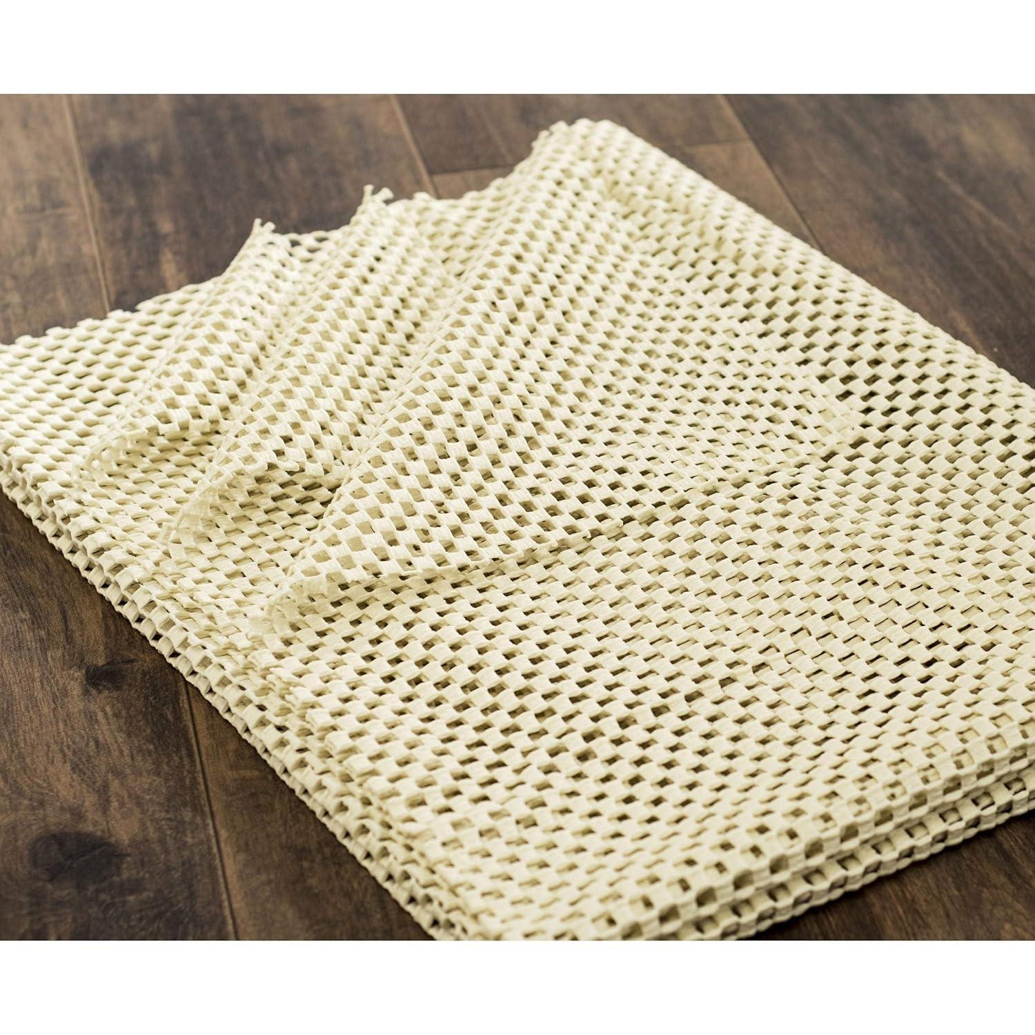 Grid Pad PAD111 Power Loomed Indoor Rug Pad - White - 9' x 12' - Safavieh
