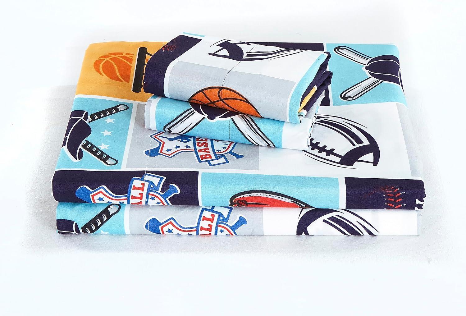 Chezmoi Collection Microfiber Sports Sheet Set