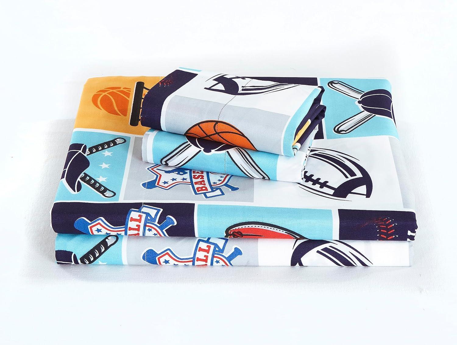 Chezmoi Collection Microfiber Sports Sheet Set