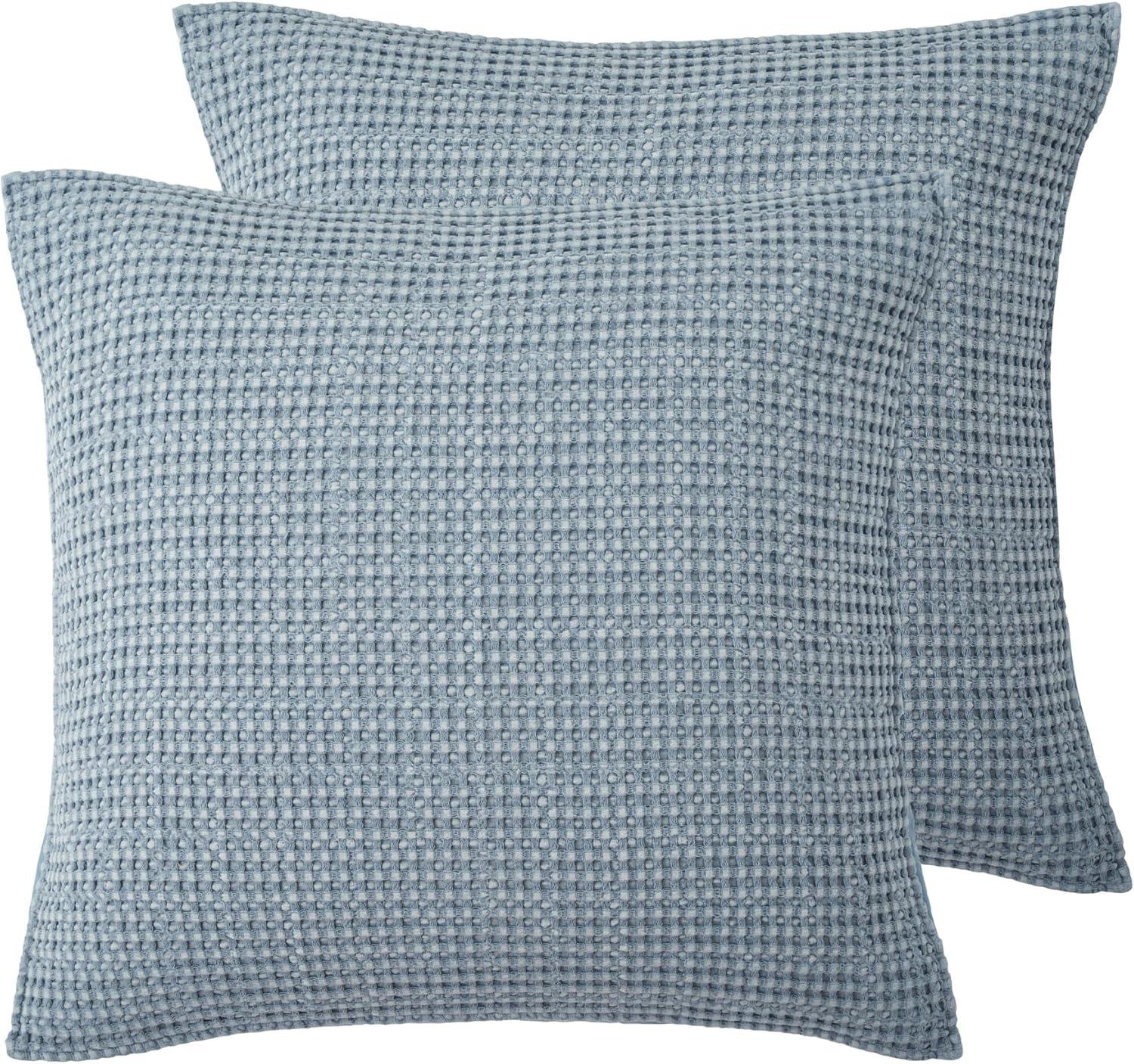 Mills Waffle Euro Sham Set of 2 - Levtex Home