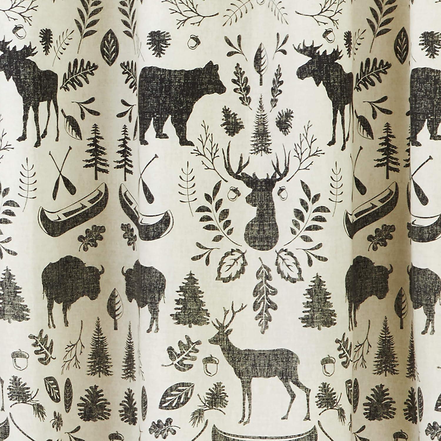 SKL Home by Saturday Knight Ltd. Aspen Lodge Shower Curtain, Taupe