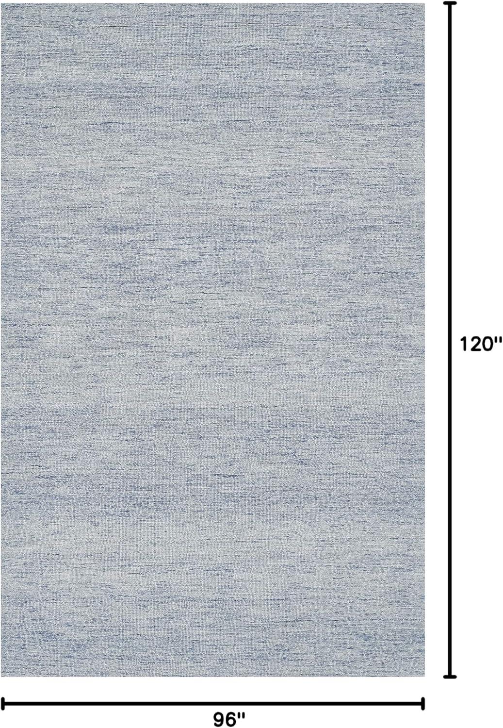 Momeni  James Hand-tufted Wool Area Rug Light Blue 8' X 10' 8' x 10' Accent, Indoor, Handmade Rectangle