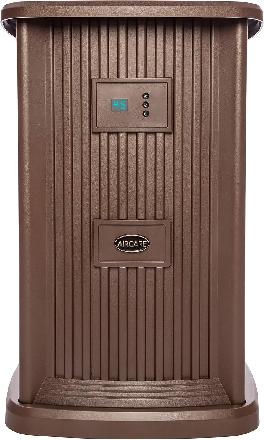 AIRCARE Style Nutmeg Whole House Pedestal Evaporative Humidifier for 2400 Square Feet