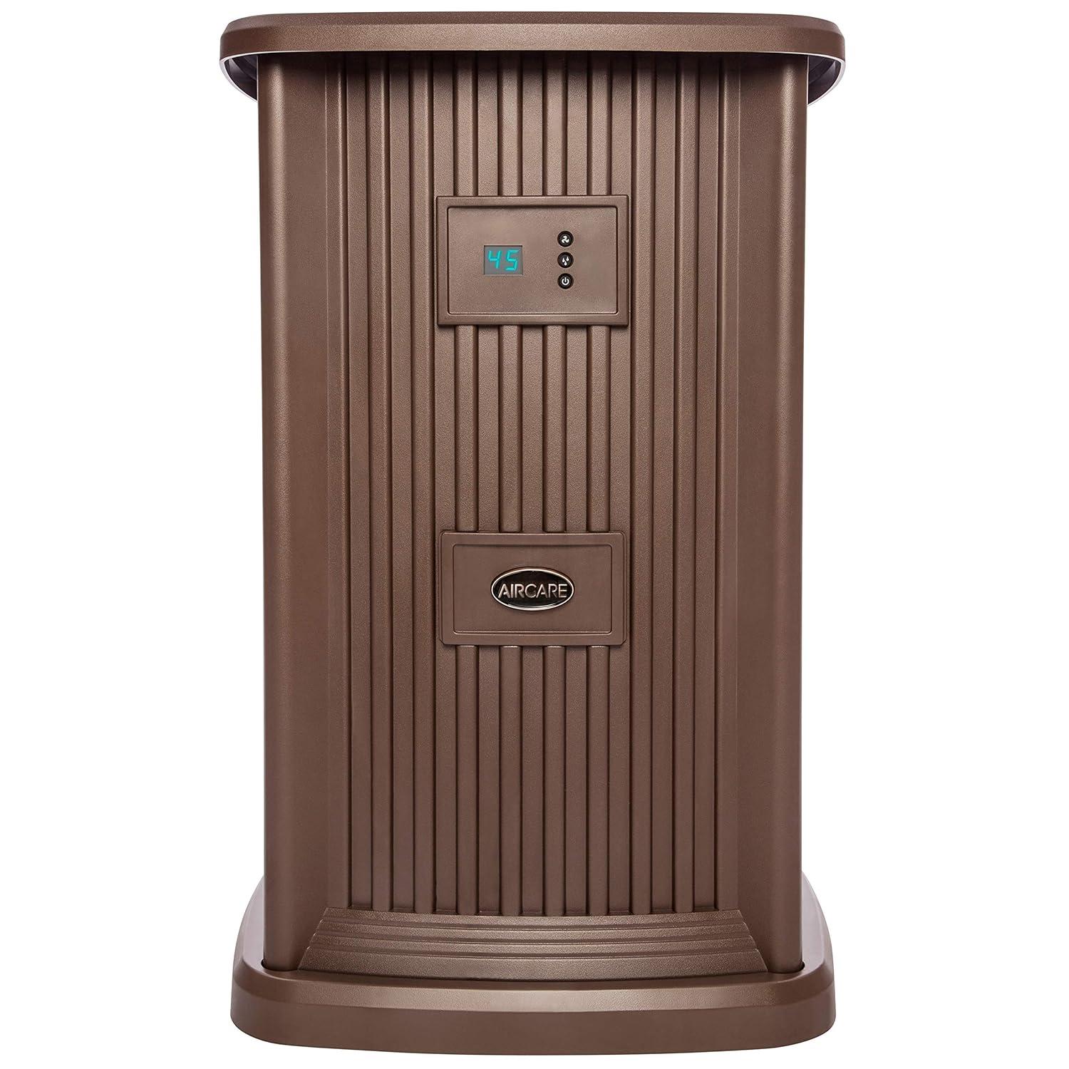 AIRCARE Style Nutmeg Whole House Pedestal Evaporative Humidifier for 2400 Square Feet