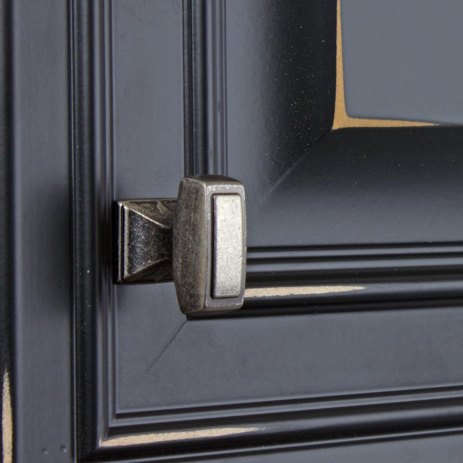 GlideRite Hardware Deco 1 1/8" Length Bar Knob Multipack (Set of 10)