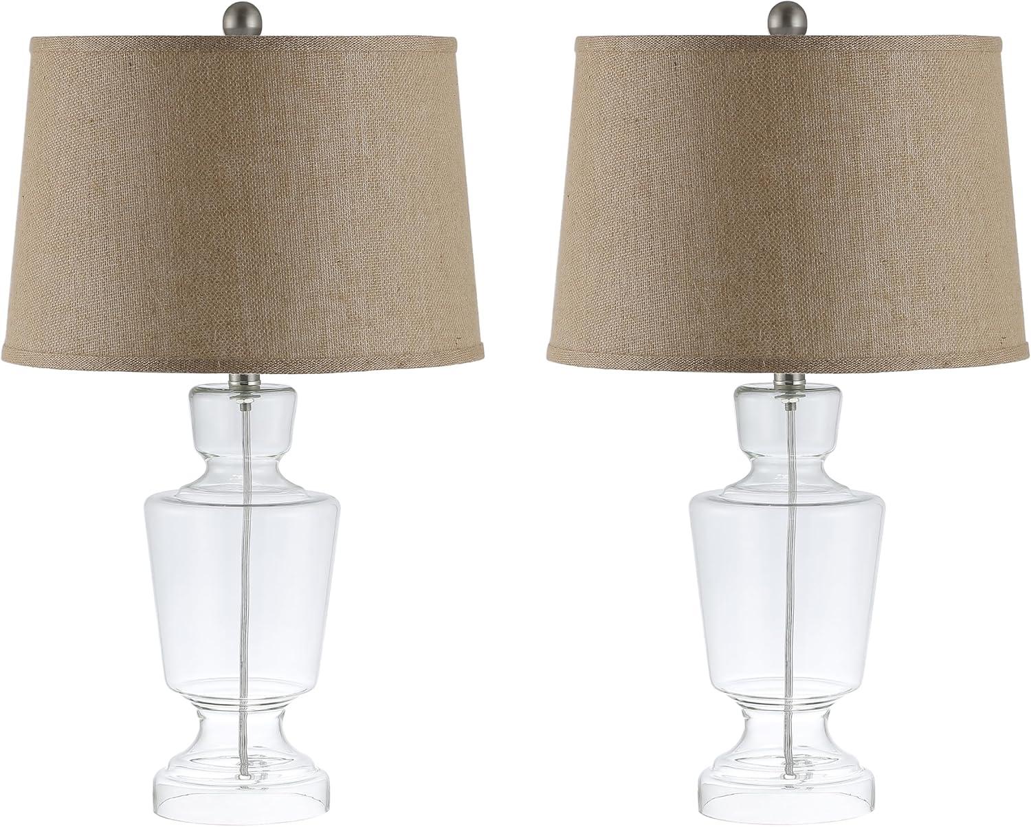Amby Table Lamp (Set of 2) - 24 Inch Height - TBL4287 - Clear - Safavieh