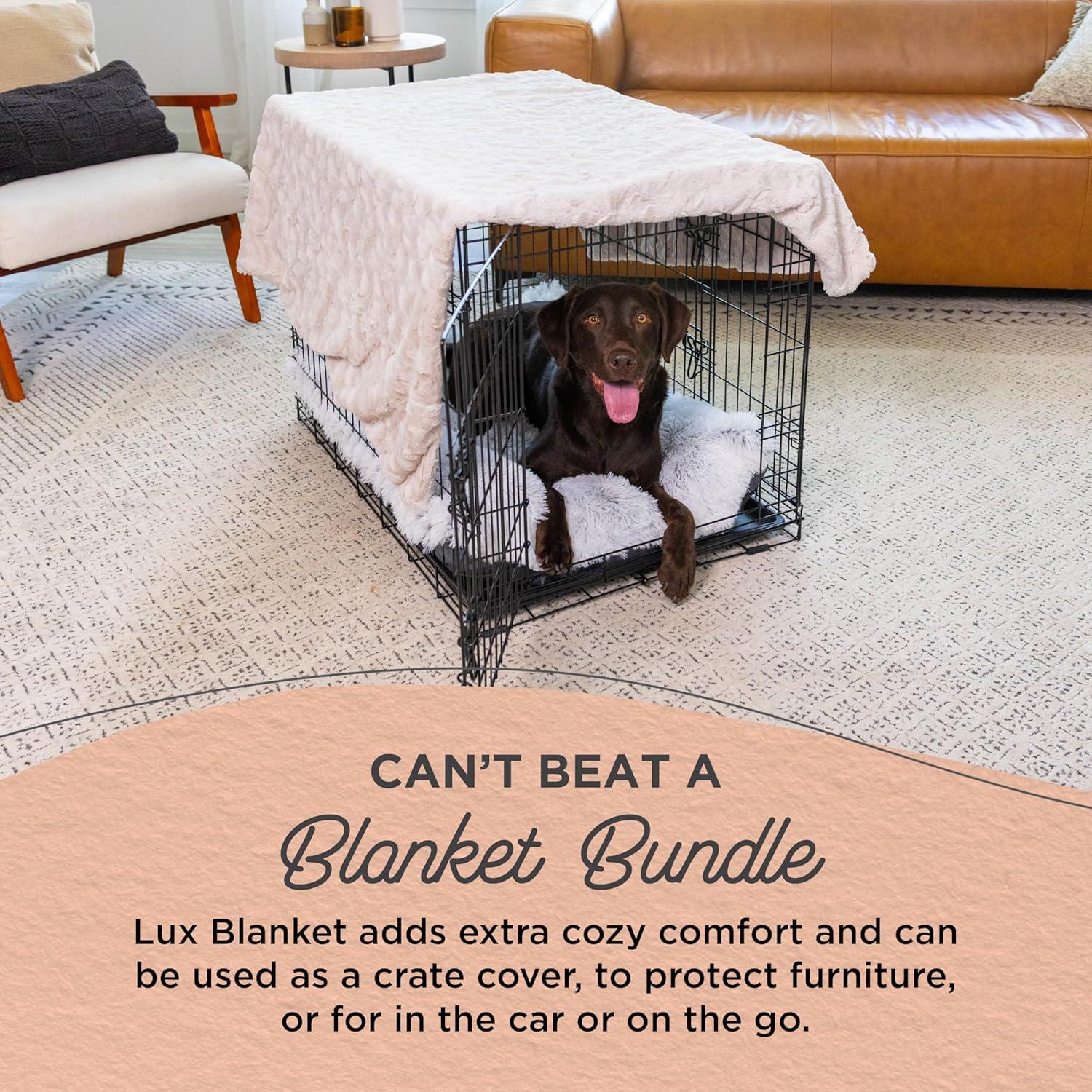 Best Friends By Sheri Best Friends by Sheri Bundle The Original Calming Lux Donut Cuddler Pet Bed/Throw