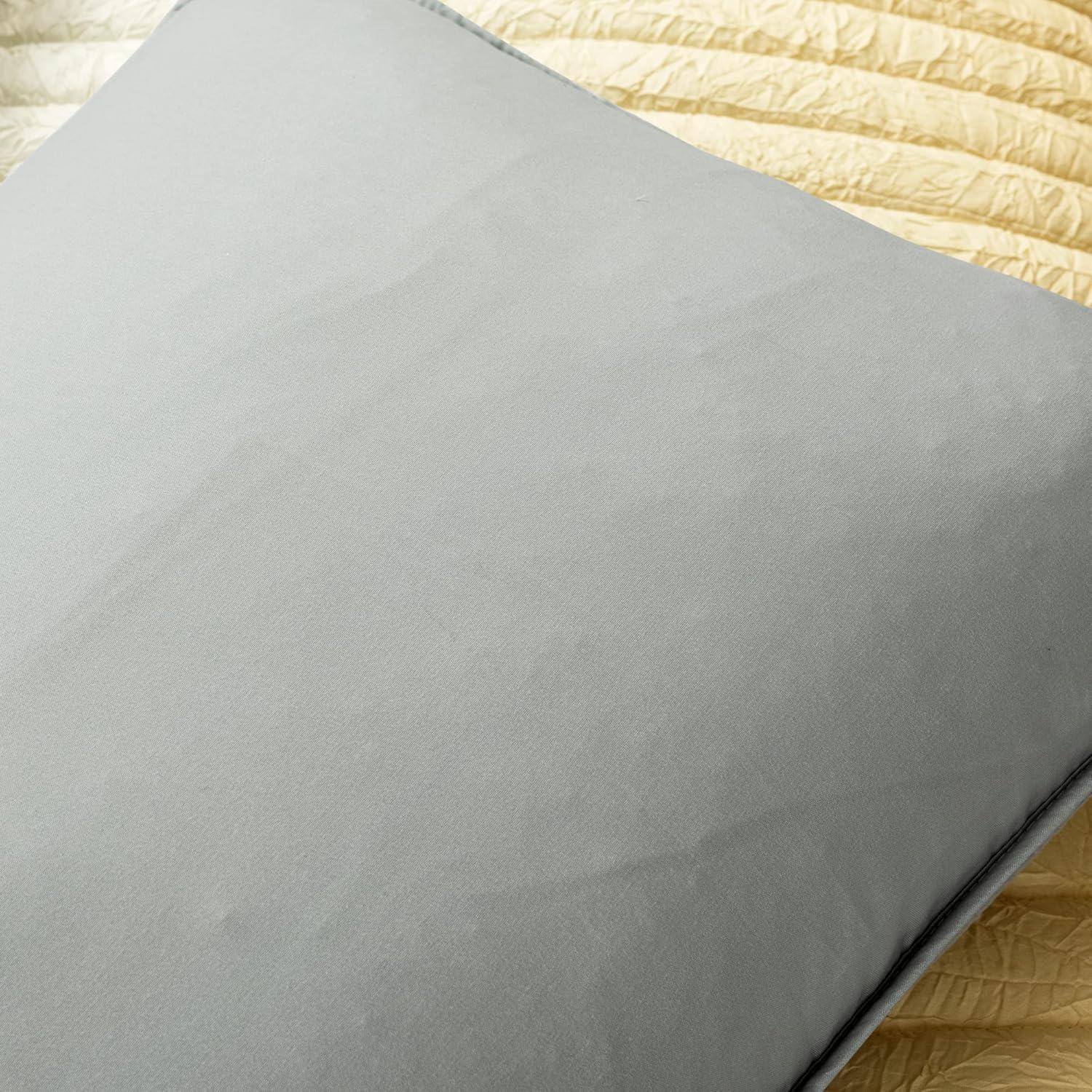 Lush Decor Crinkle Ombre Microfiber Quilt Set