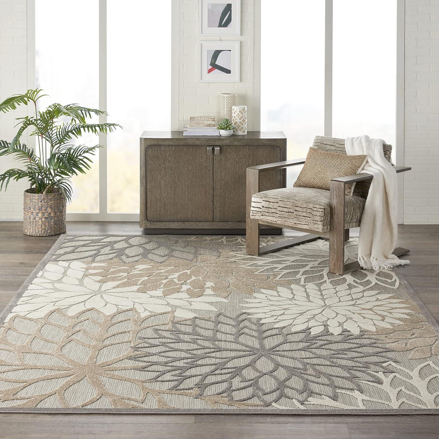 Nourison Aloha Floral Bloom Indoor Outdoor Rug